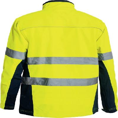 Green Orange 2" 2H Fabric 3M Reflective Tapes Jacket